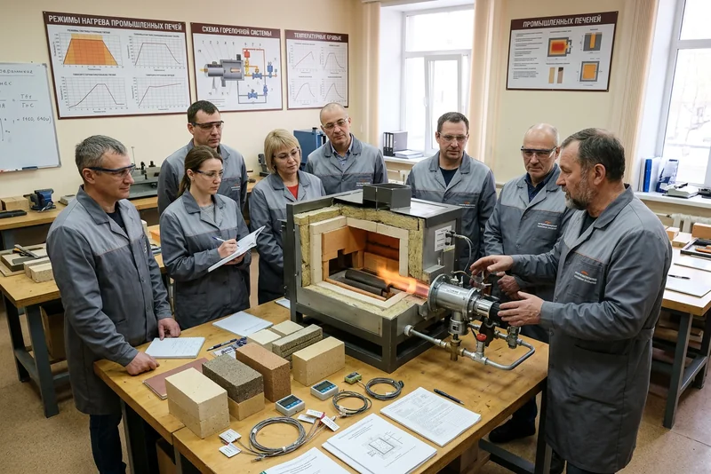 Обучение кочегара технологических печей